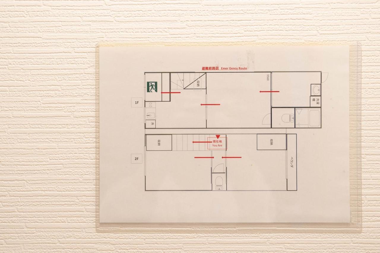 Apartamento 山house中津 最大10人 中津駅まで徒歩6分 梅田まで電車4分行ける！　 Osaka Exterior foto